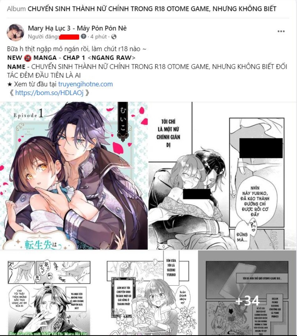 [18+] CHUYỂN SINH THÀNH NỮ CHÍNH TRONG R18 OTOME GAME, NHƯNG KHÔNG BIẾT ĐỐI TÁC ĐÊM ĐẦU TIÊN LÀ AI 