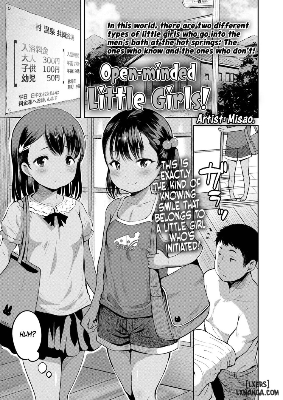 Open-minded Little Girls! 