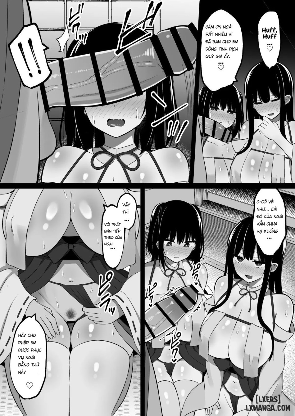 Shrine Maidens of Injin: Mating Ritual With 2 Busty Miko Sisters, Locked in the Lust God's Shrine! 