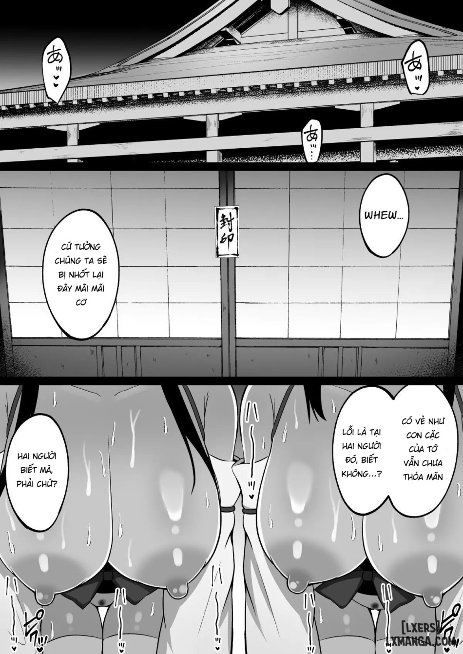 Shrine Maidens of Injin: Mating Ritual With 2 Busty Miko Sisters, Locked in the Lust God's Shrine! 