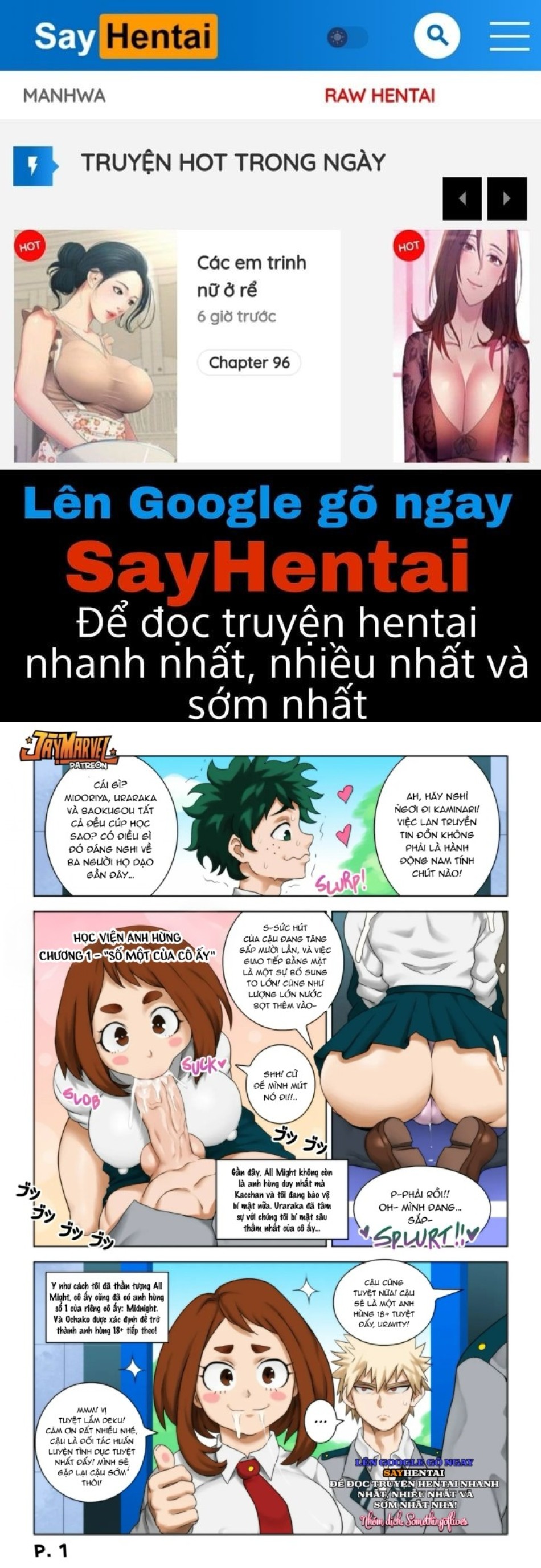 Học Viện Anh Hùng 18+ 