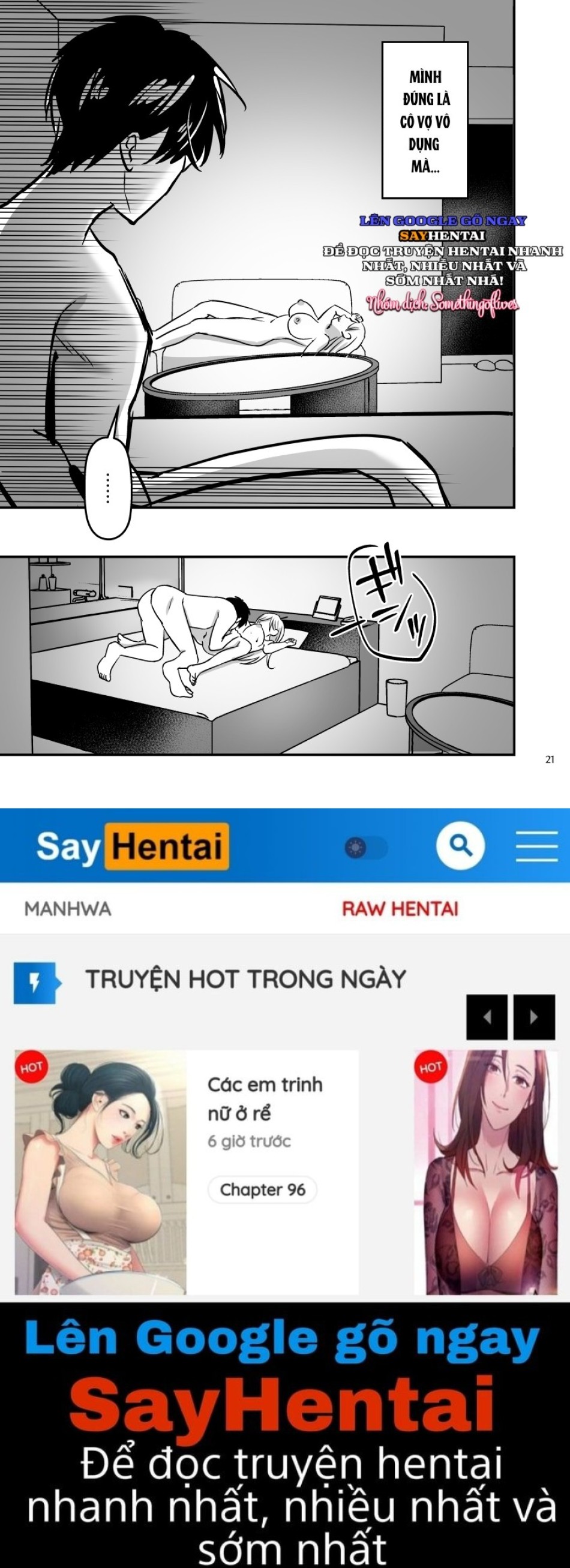 Tôi bị giam cầm trong căn phòng không thể ra ngoài nếu không lên đỉnh!! 