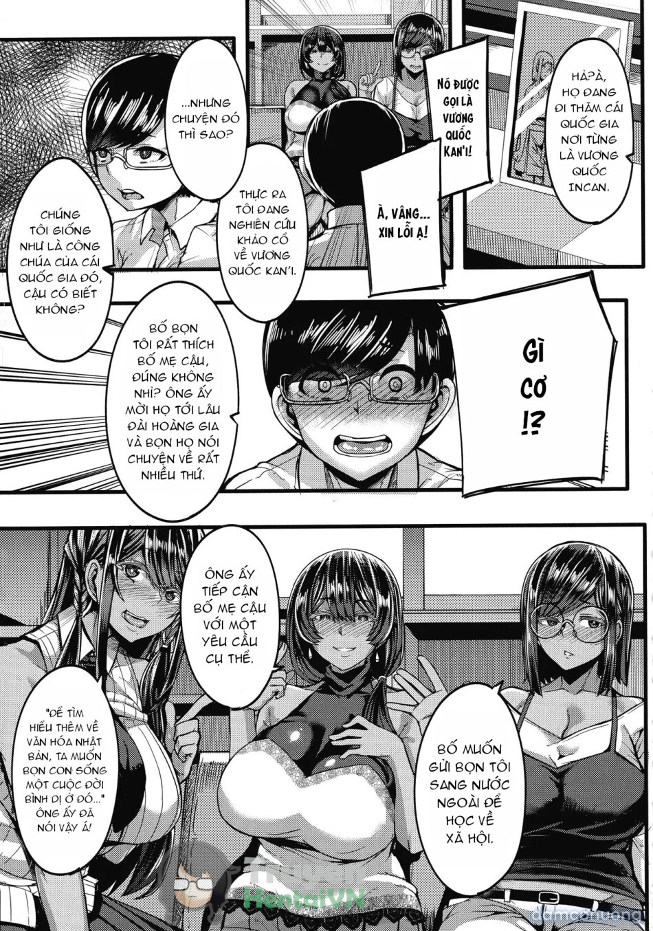 Kasshoku Hime to Himitsu no Keiyaku 