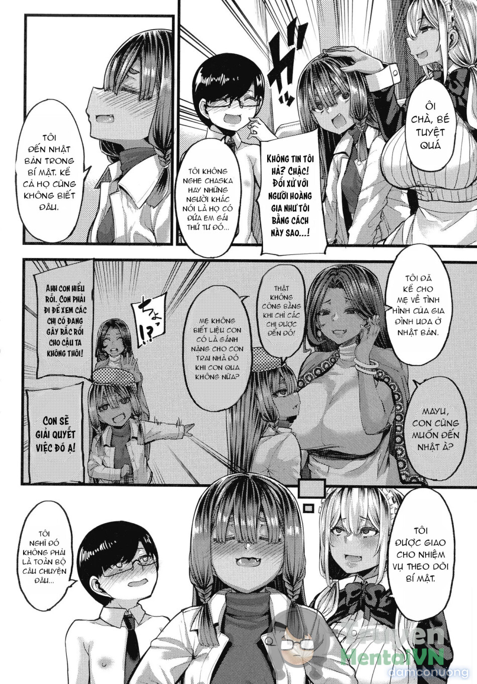 Kasshoku Hime to Himitsu no Keiyaku 