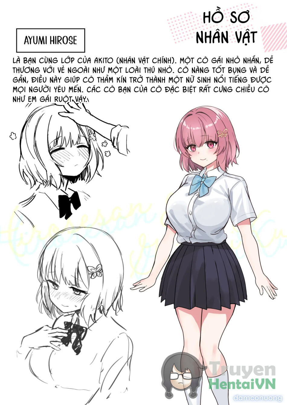 Class de Kakure Ninki no Hirose-san ga Guigui kuru! 