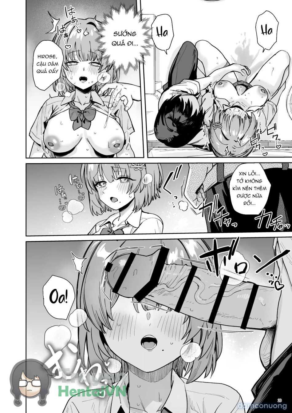 Class de Kakure Ninki no Hirose-san ga Guigui kuru! 