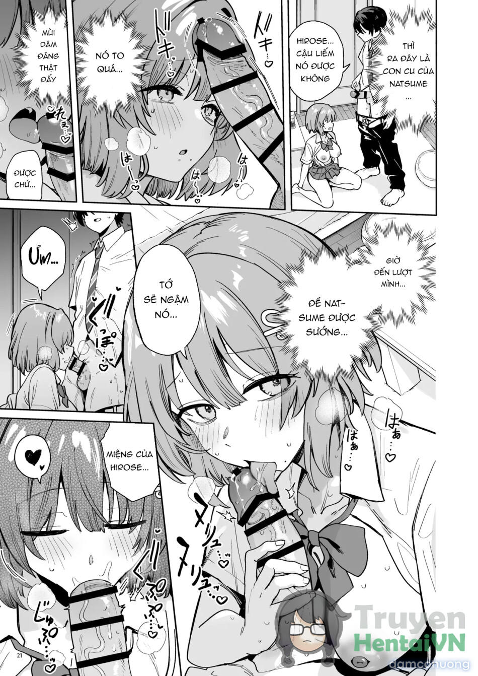 Class de Kakure Ninki no Hirose-san ga Guigui kuru! 