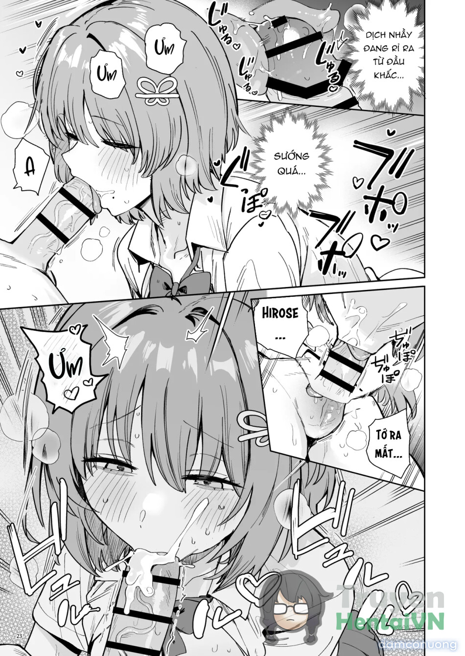 Class de Kakure Ninki no Hirose-san ga Guigui kuru! 