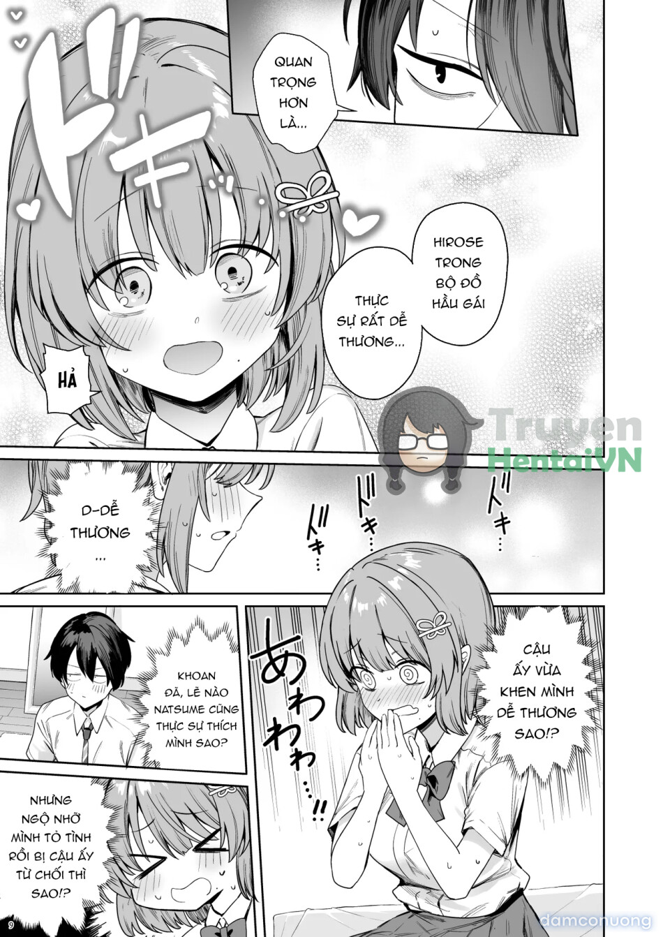 Class de Kakure Ninki no Hirose-san ga Guigui kuru! 