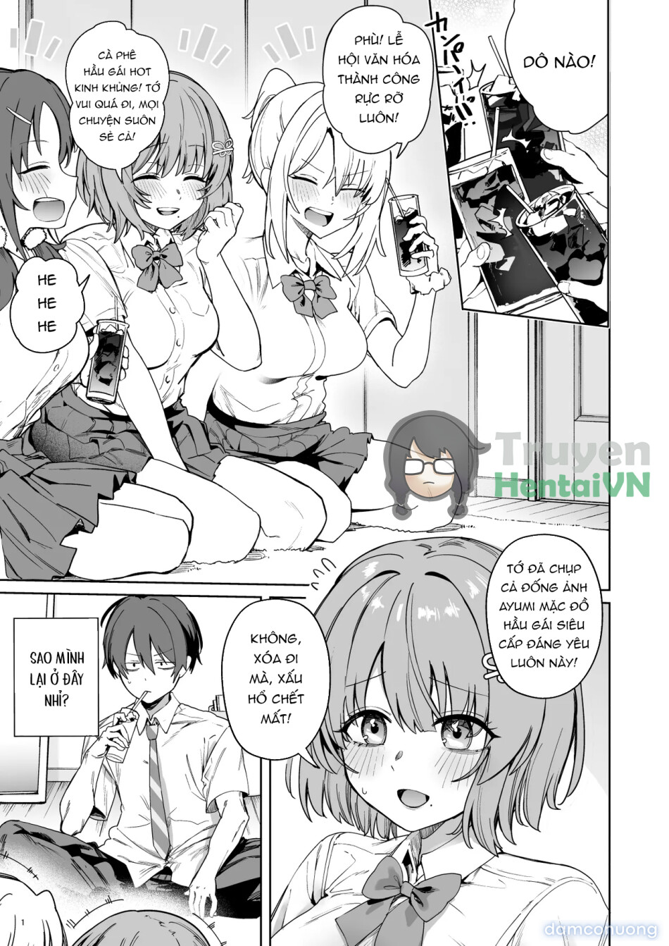 Class de Kakure Ninki no Hirose-san ga Guigui kuru! 