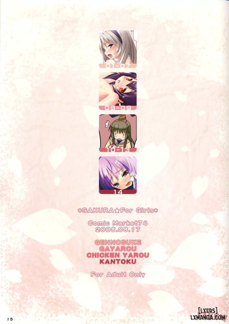 Sakura For Girls 