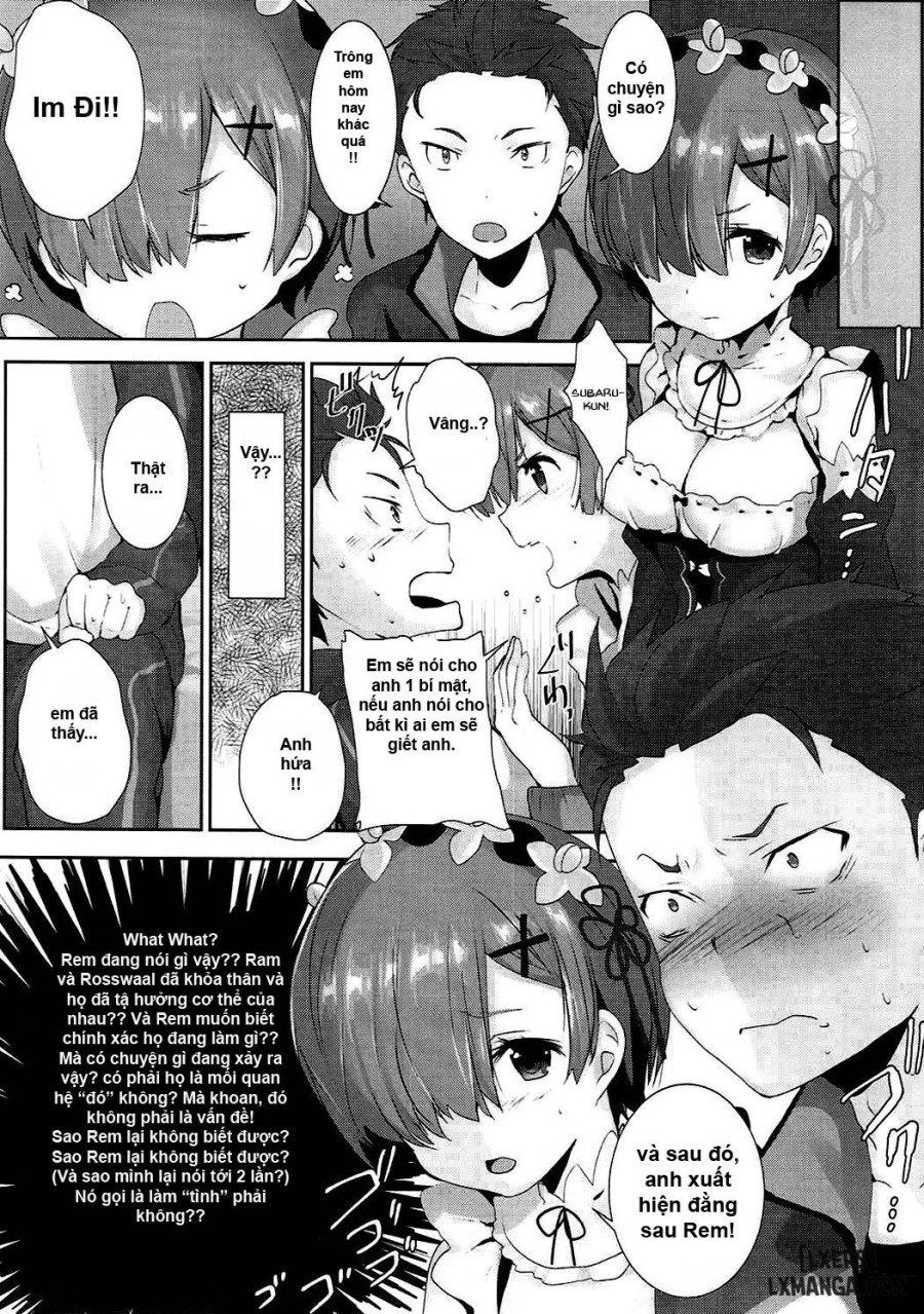 Rem no Ecchi na Nayami o Kaiketsu shitekudasai 
