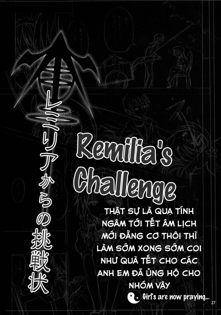 Remilia kara no Chousenjou 