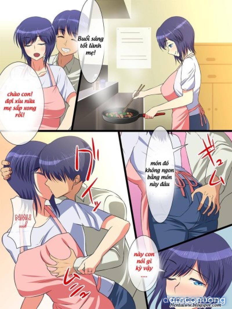 Hahabote! Dougan Kyonyuu Okaa-san ga Musuko ni Haramasarete Shiawase ni Naru Hanash 
