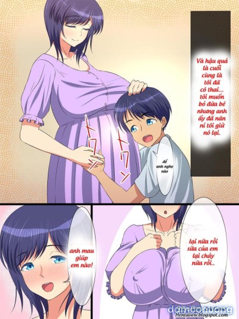 Hahabote! Dougan Kyonyuu Okaa-san ga Musuko ni Haramasarete Shiawase ni Naru Hanash 