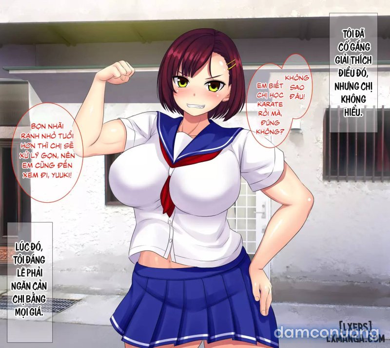 Boku no Tame ni Ijimekko ni Tachimukatta Ane ga Ima Me no Mae de Nakisakendemasu 