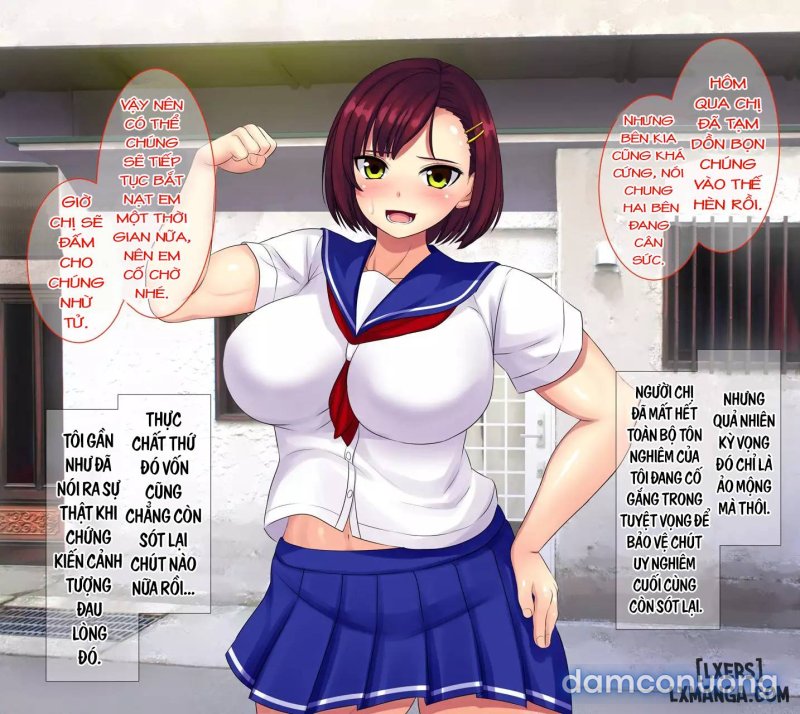 Boku no Tame ni Ijimekko ni Tachimukatta Ane ga Ima Me no Mae de Nakisakendemasu 