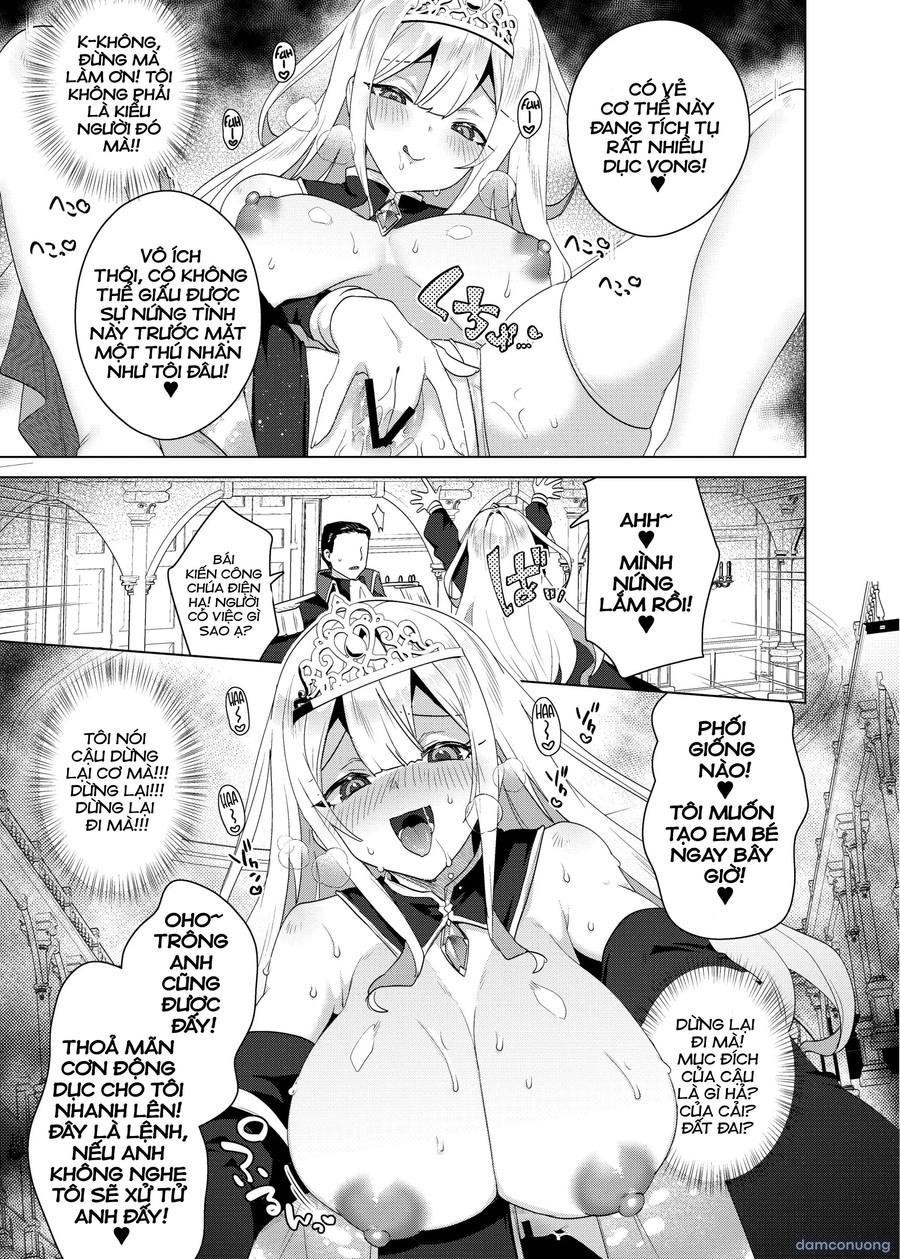 The Princess in Heat Possessed by a Slave Boy 
