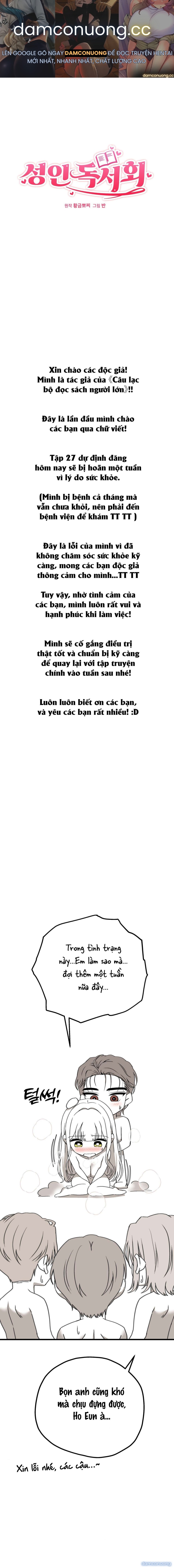 〖18+〗- Câu Lạc Bộ Đọc Sách Người Lớn 