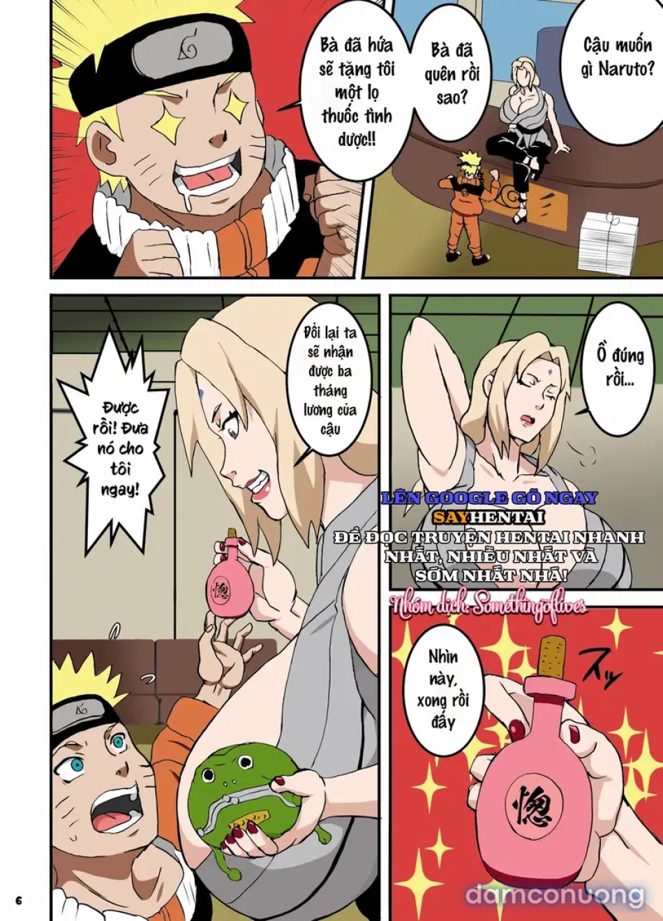 ToroTsuna Dùng tình dược lên Hokage 