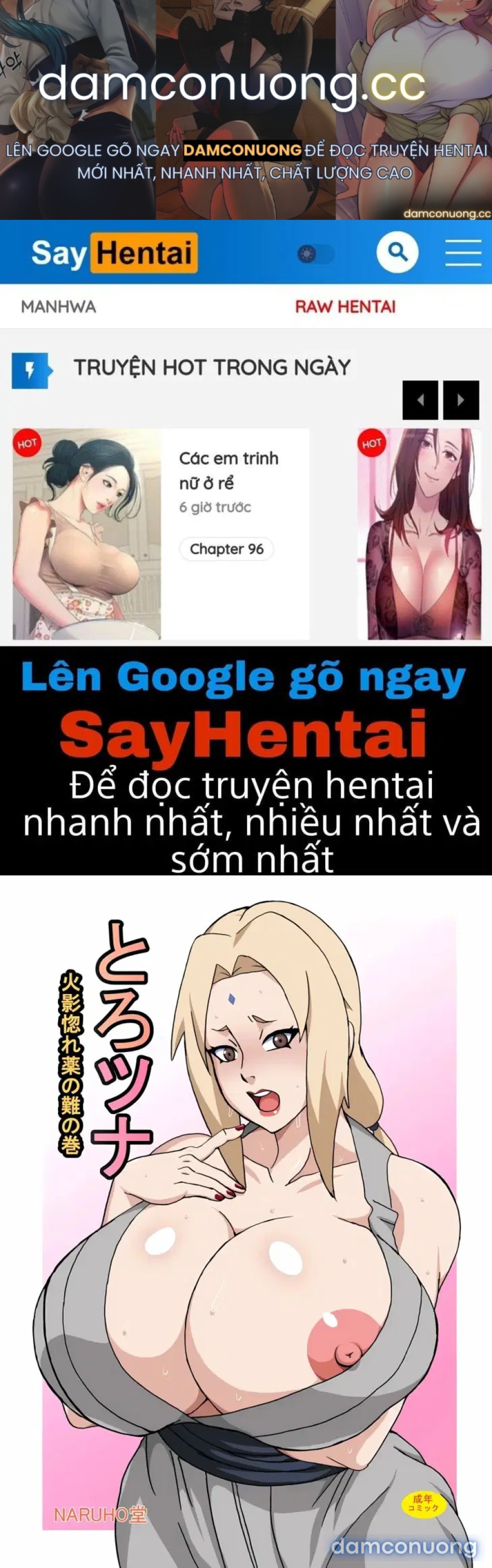 ToroTsuna Dùng tình dược lên Hokage 