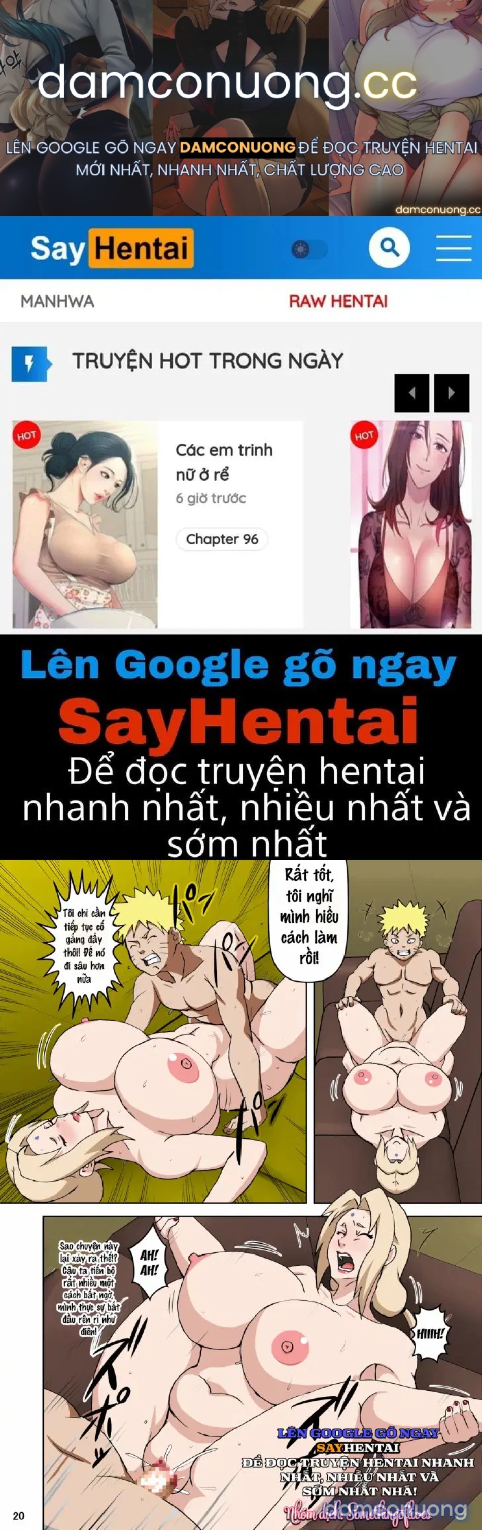 ToroTsuna Dùng tình dược lên Hokage 