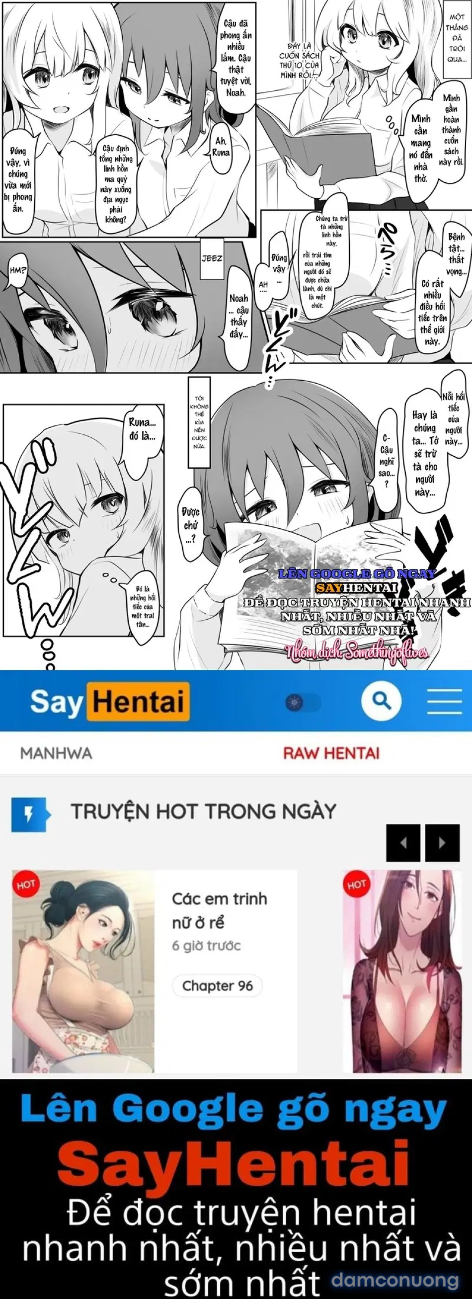 Runa x Noa Futanari Làm tình bí mật 