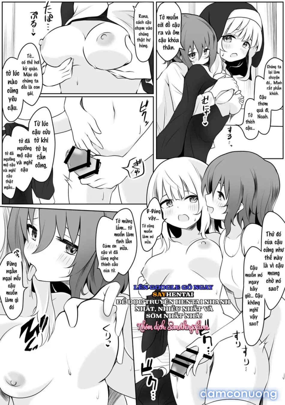 Runa x Noa Futanari Làm tình bí mật 