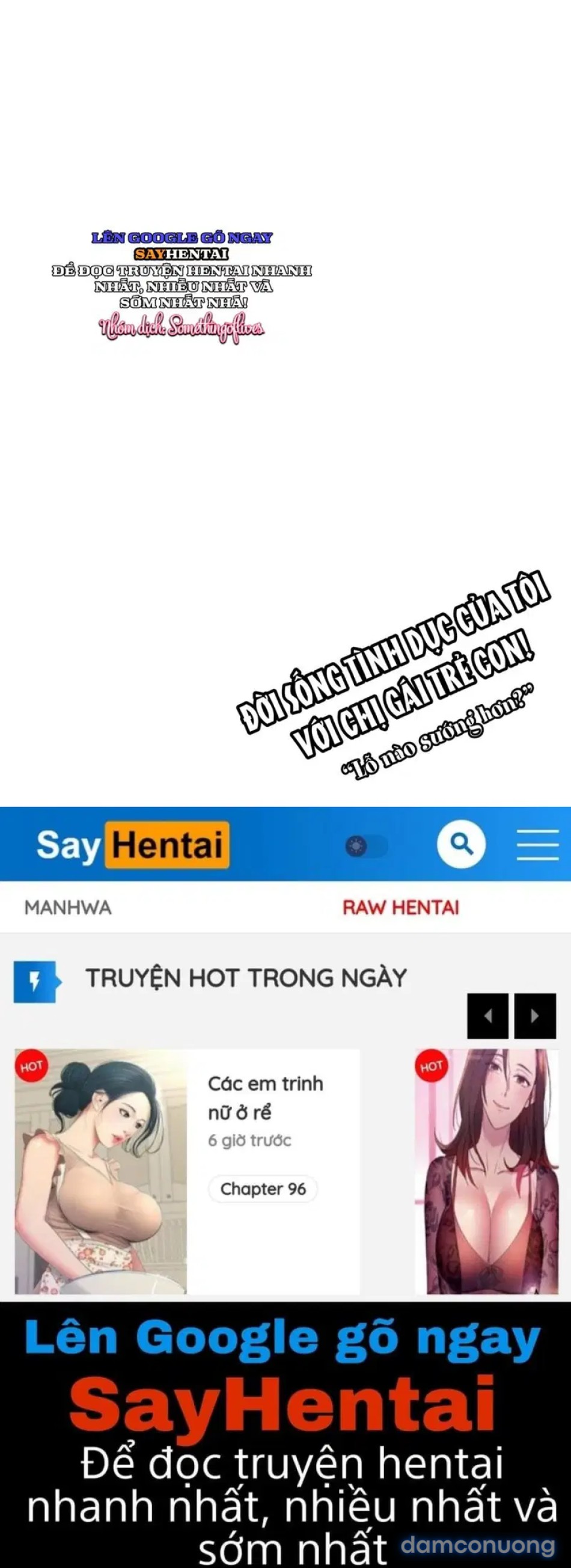 Đời sống tình dục của tôi với chị gái trẻ con! Lỗ nào sướng hơn_ 