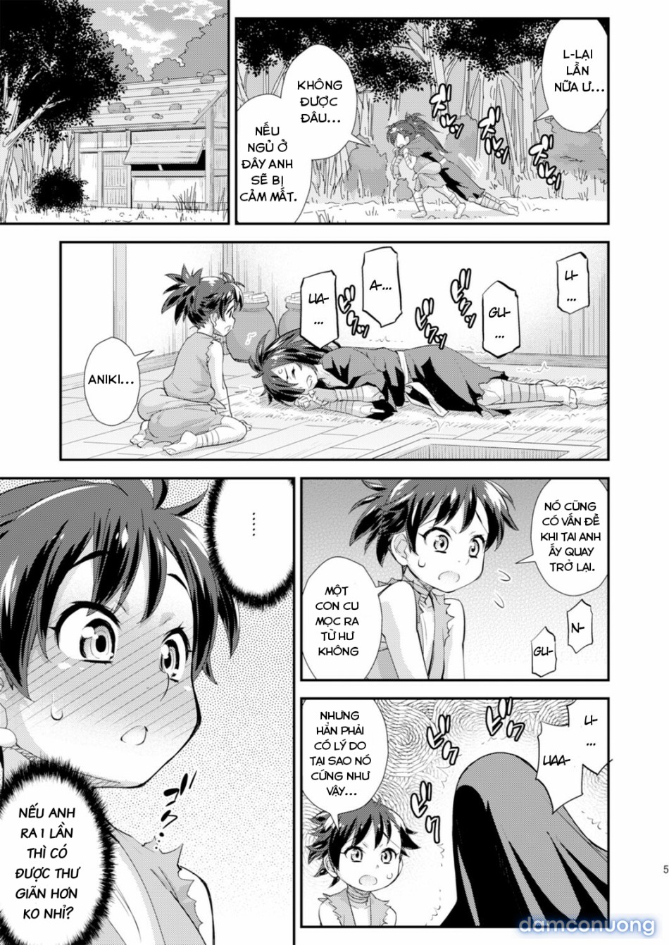 Chinpo ga Modotta Aniki to Futanari ni Nacchimatta Oira no Maki (Dororo) 