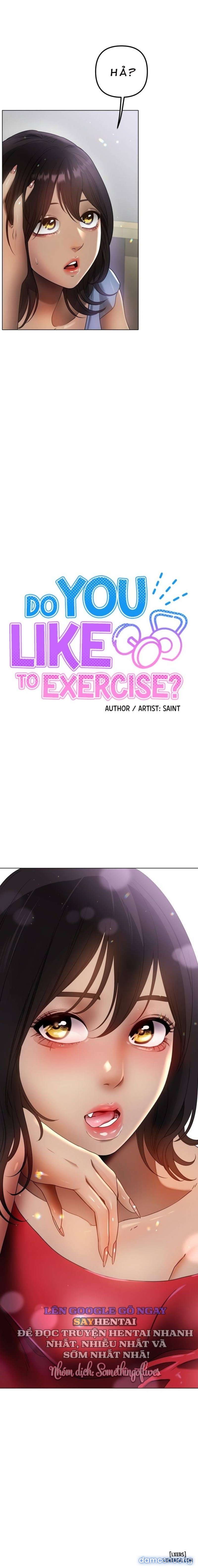 Do you like to EXRCISE ? 