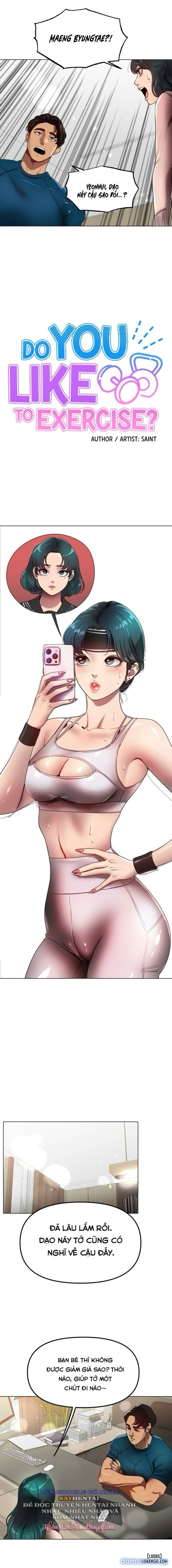 Do you like to EXRCISE ? 