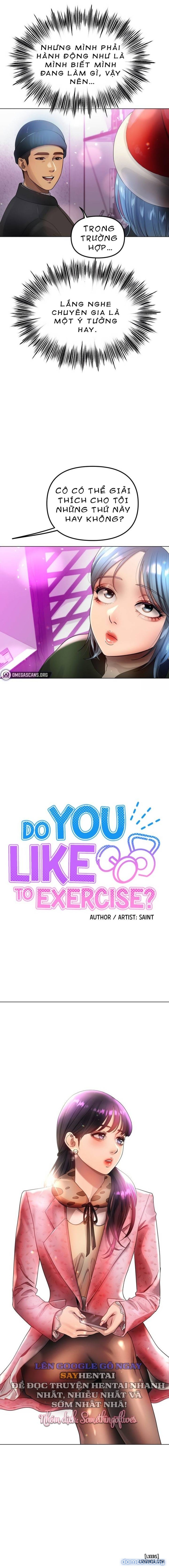 Do you like to EXRCISE ? 