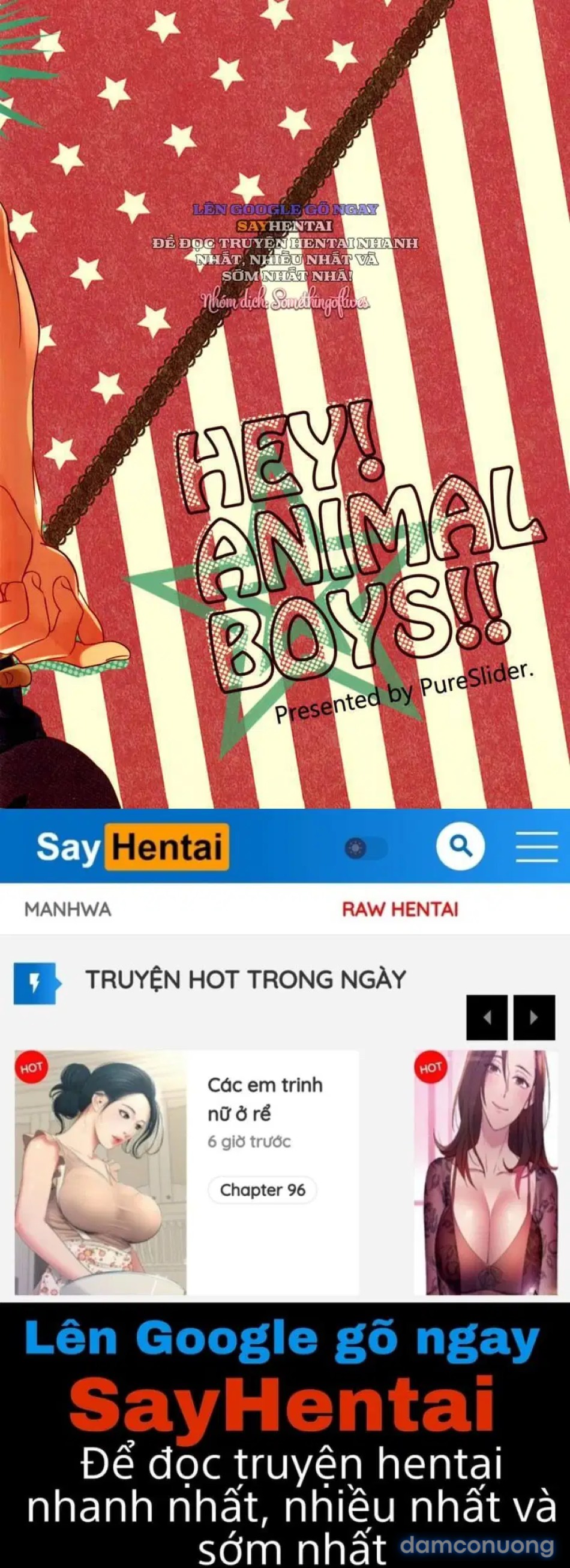 NÀY! Những Chàng Trai Bản Năng Hoang Dã!! 