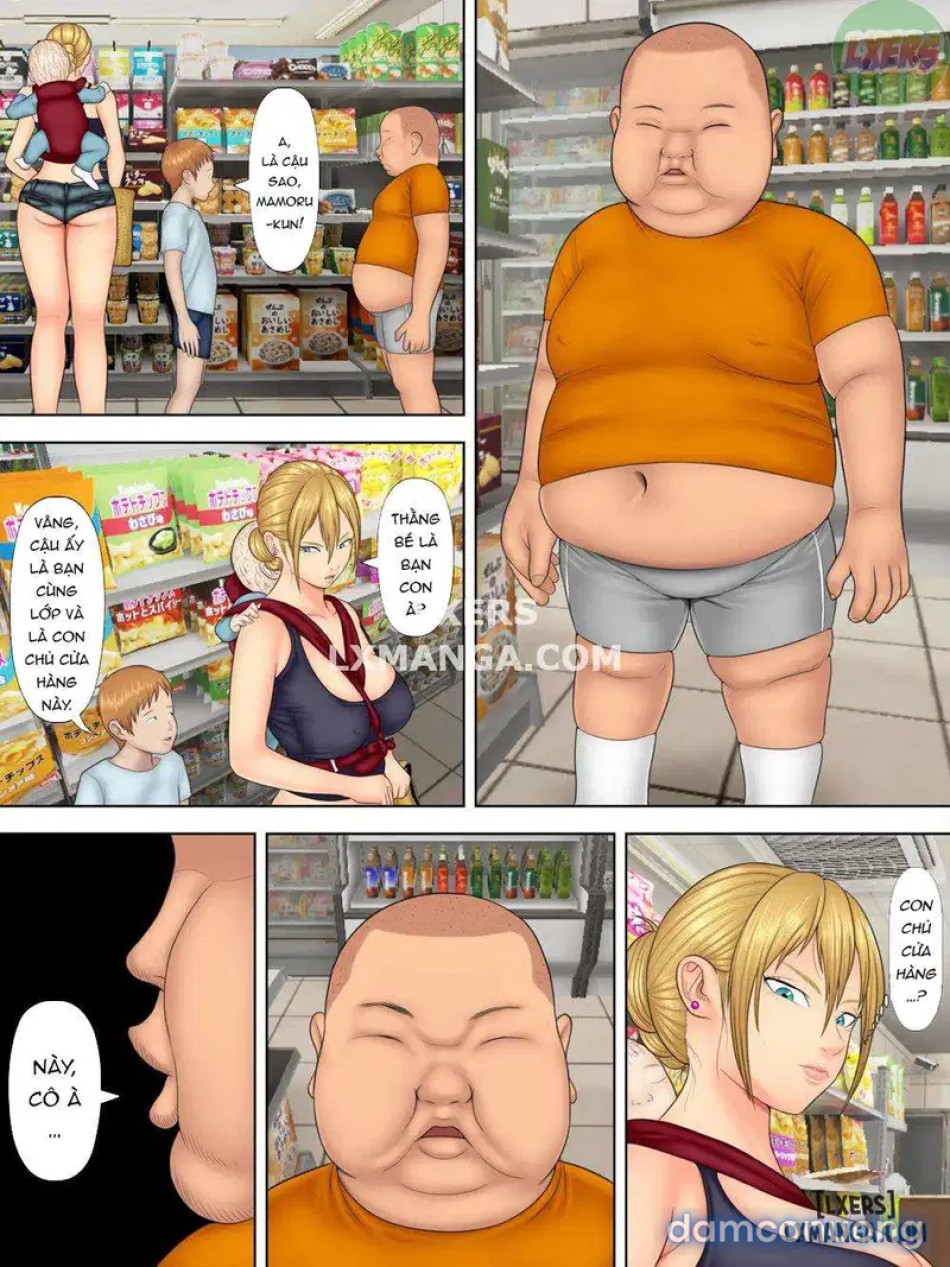 Shoplifting Mom and Store Manager's Sonn 