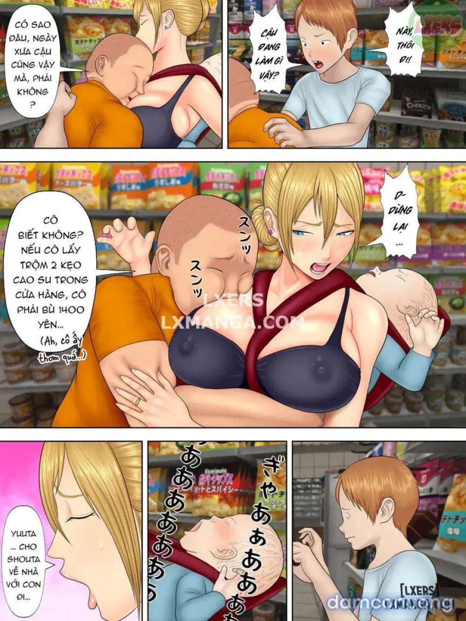 Shoplifting Mom and Store Manager's Sonn 