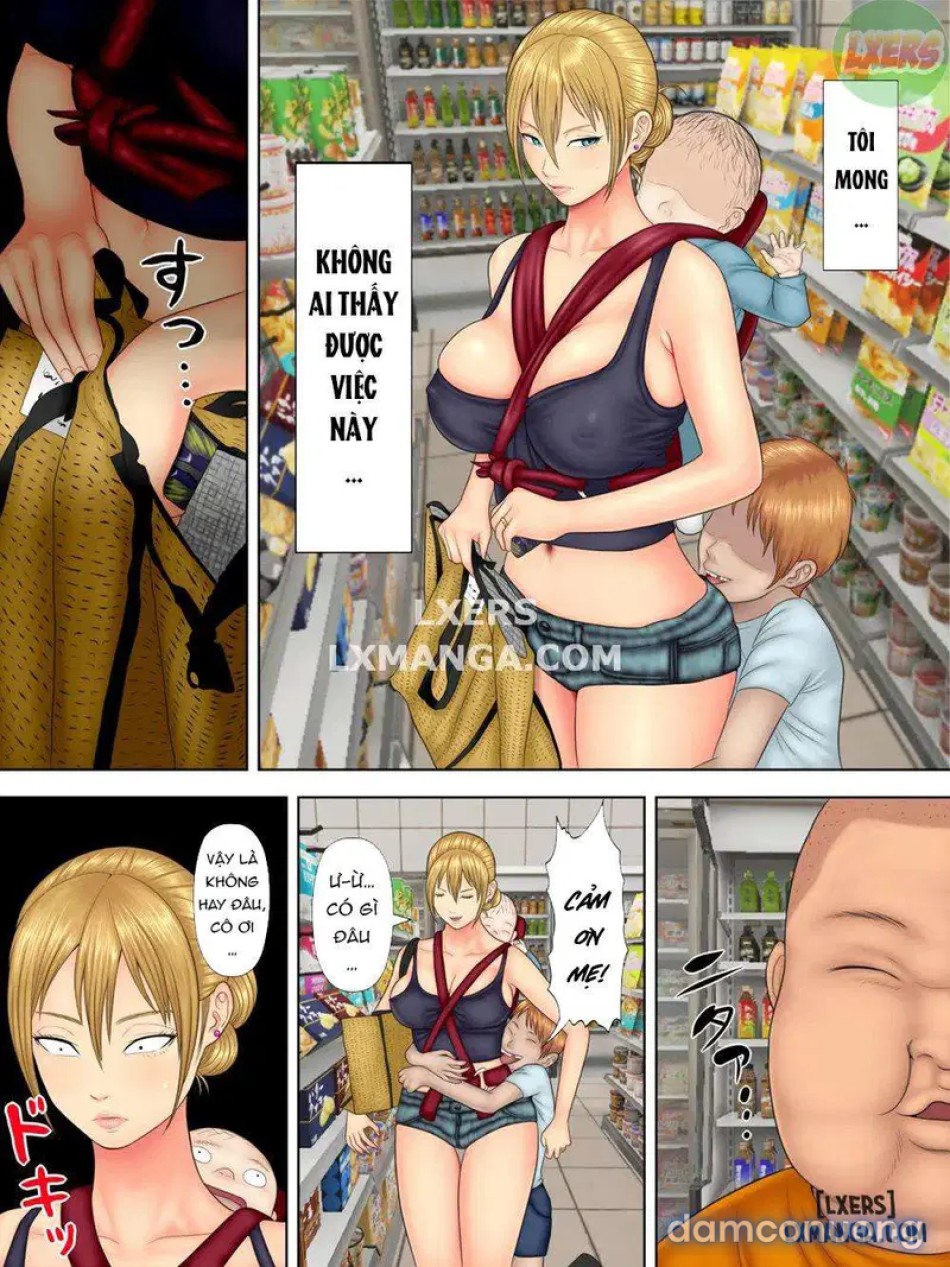 Shoplifting Mom and Store Manager's Sonn 