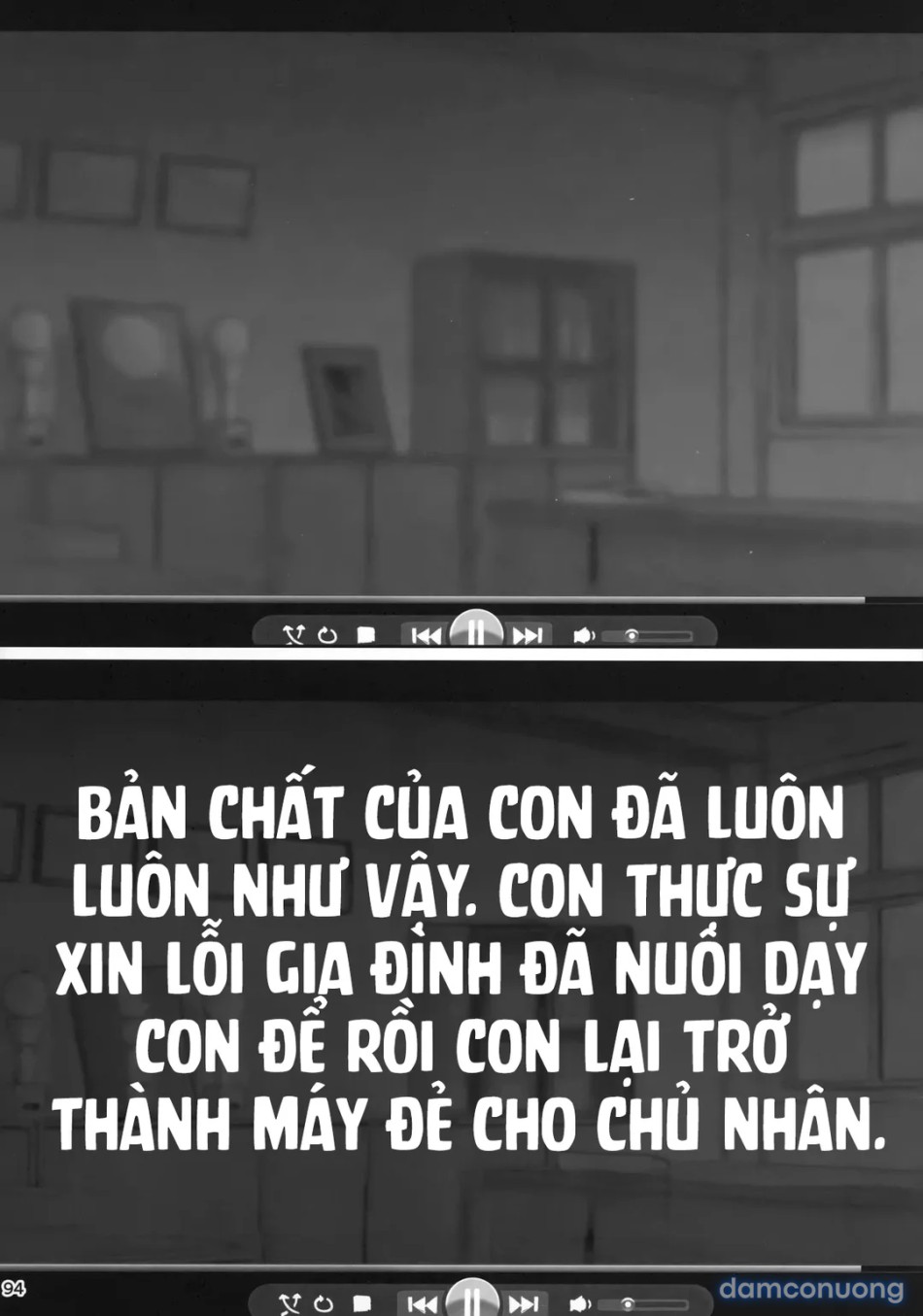 Xin lỗi vì đã trở thành một cái máy chịch dù được nuôi dạy tử tế! 