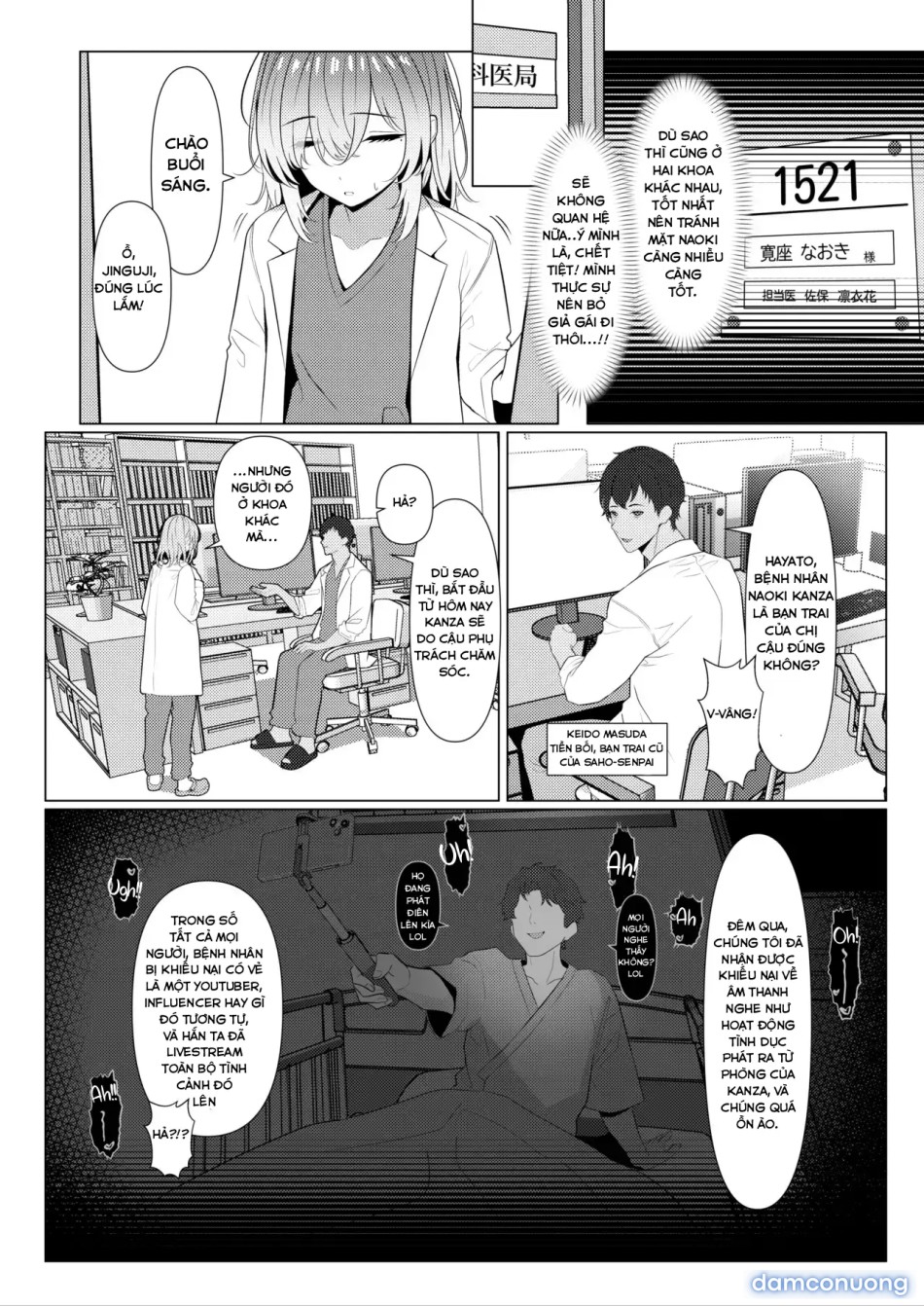 Hồ sơ bệnh án nữ hóa của Hayato-sensei-Phần bệnh viện- 