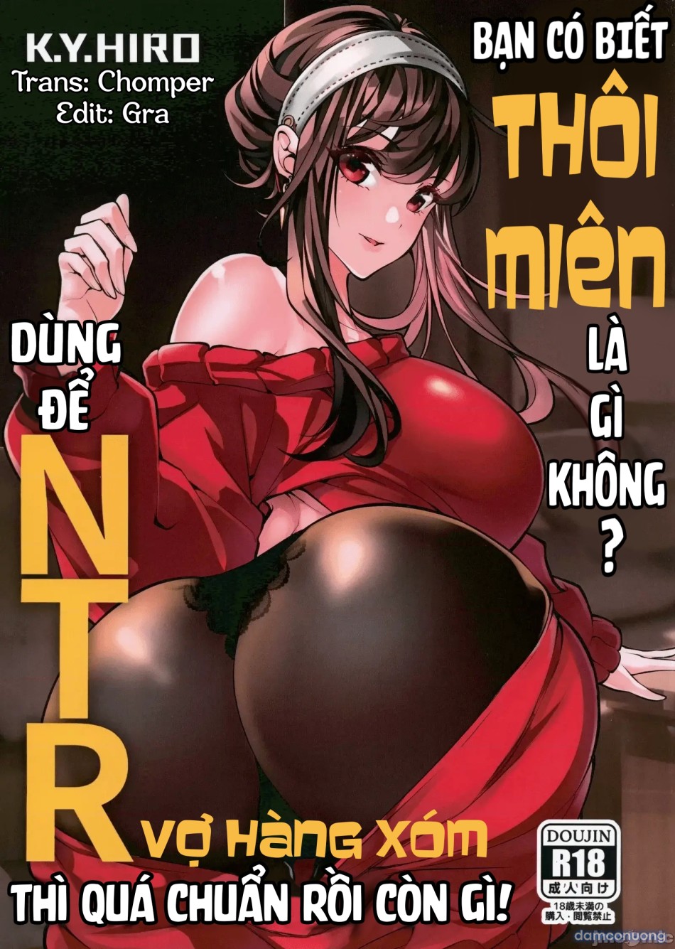 Bạn có biết thôi miên là gì không? Dùng để NTR vợ hàng xóm thì quá chuẩn rồi còn gì! 