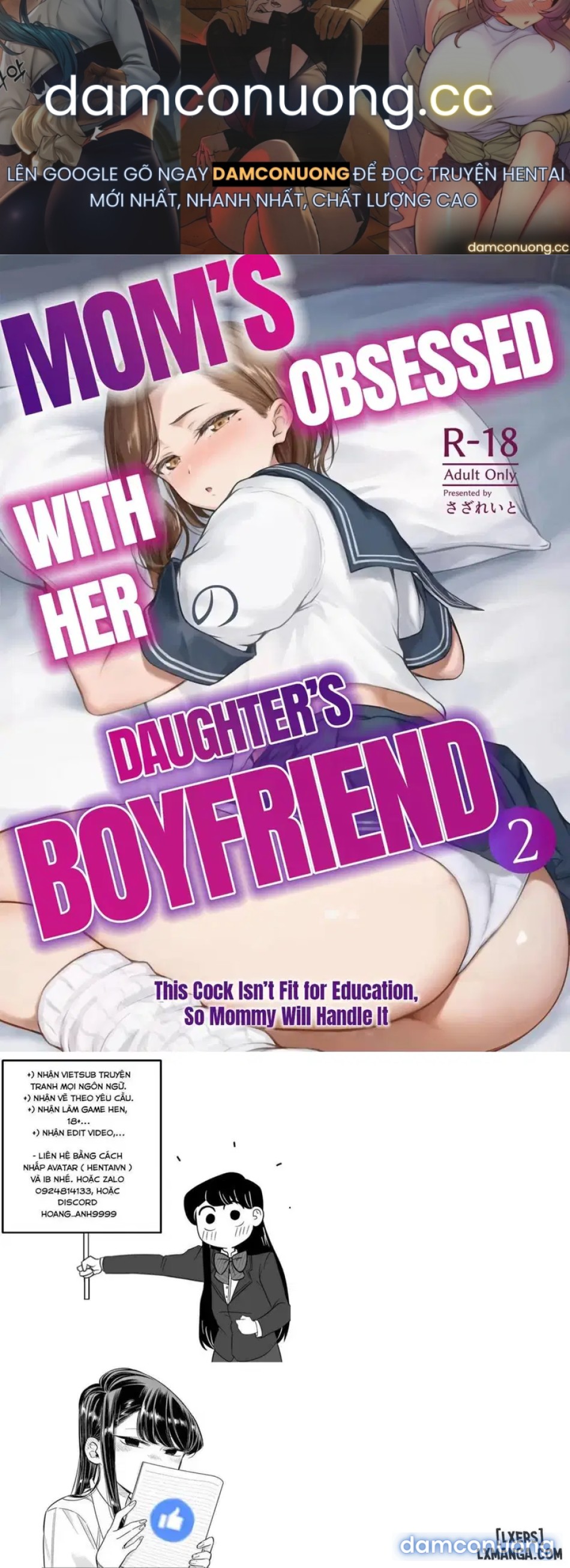Mama ga Muchuu na Musume no Kareshi 2 - Kono Chinpo wa Kyouikujou Yoroshikunai node 