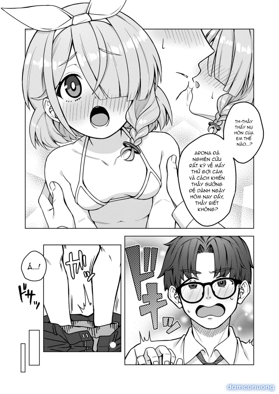 Arona là trợ lý tình dục cho sensei 