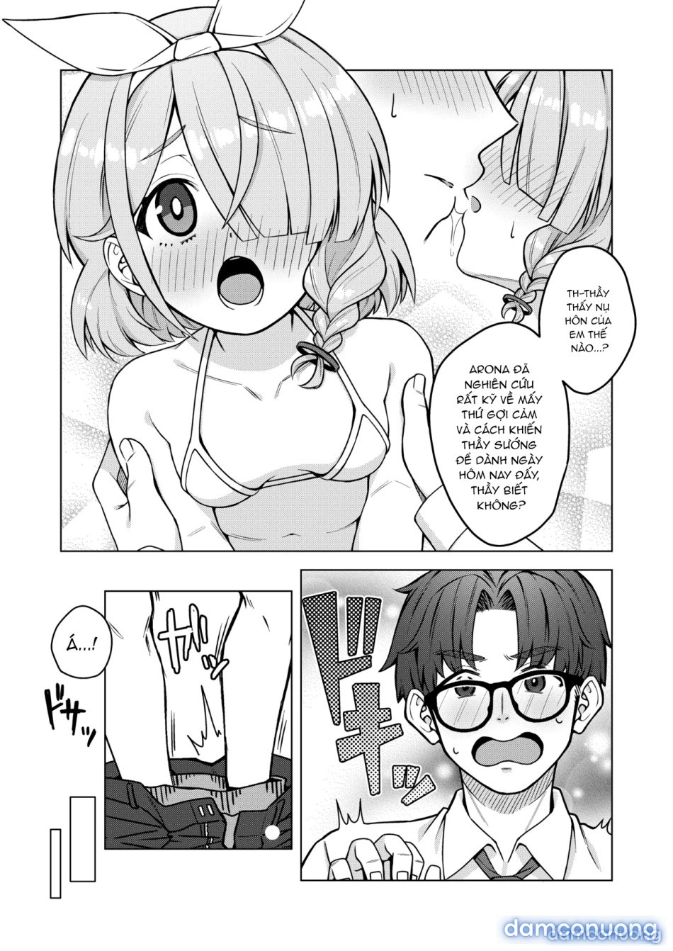 Arona là trợ lý tình dục cho sensei 