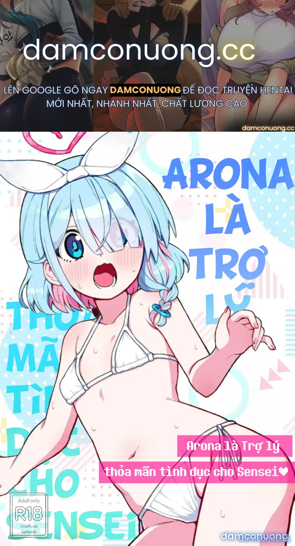 Arona là trợ lý tình dục cho sensei 