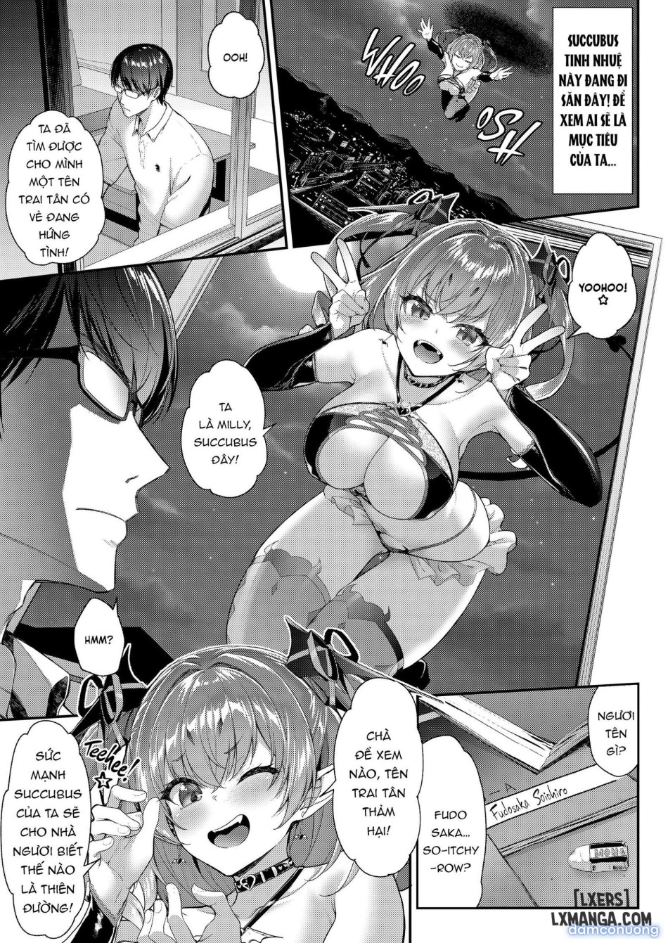 Succubus Blows Her First Day On the Job [J18] 