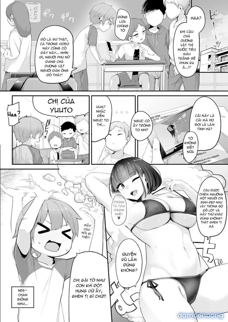 Boku to Gasatsu na Onee no Seiyoku Shori Seikatsu 