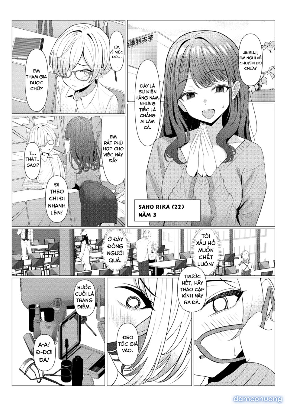 Hồ sơ bệnh án nữ hóa của Hayato-sensei 