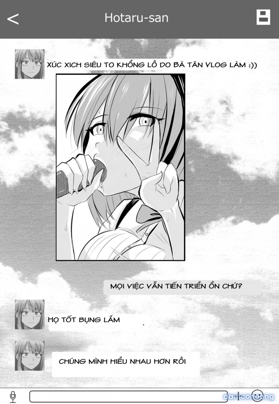 Chuyến công tác của Hotaru-san (Dagashi Kashi) 