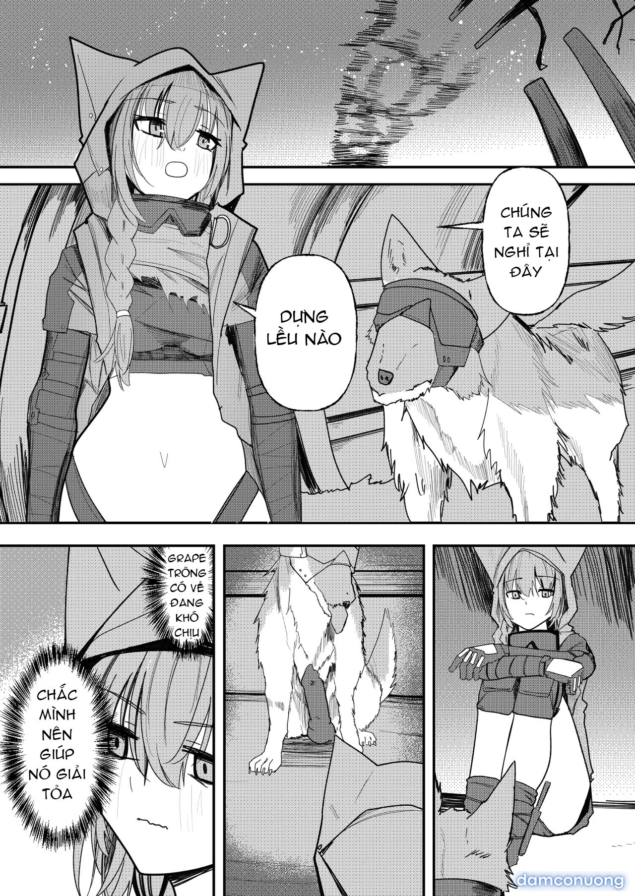 Wolf and Provence (Arknights) 