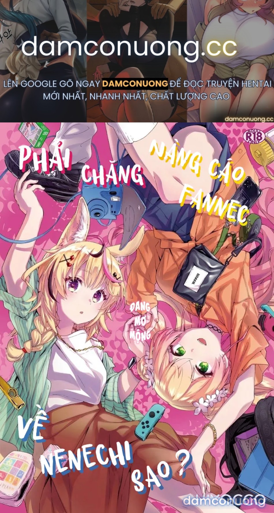 Phải chăng nàng cáo Fannec đang mơ mộng về Nenechi sao? 